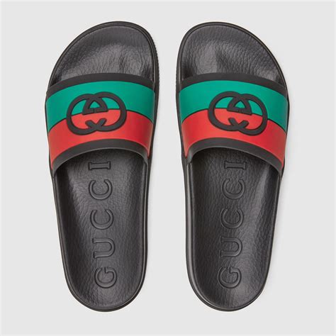 men's gucci slides sale|Gucci inspired men's slides.